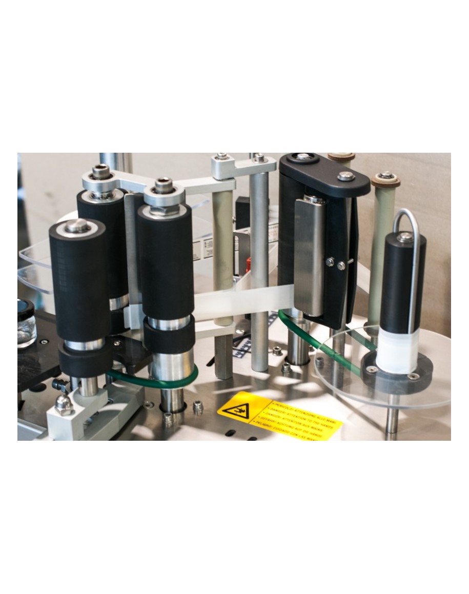 Bench Label Semi-automatic bench-top labelling machine for bottles and jars Marker ...