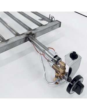 Eno Power multi-gas burner for fry tops, griddles and commercial cooking surfaces.