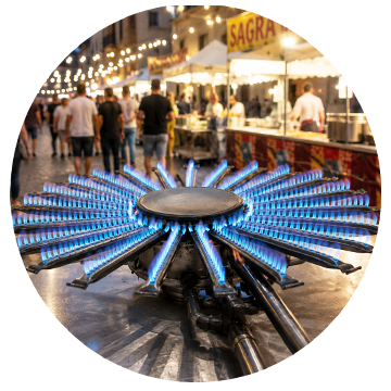 Bruciatori a Gas Professionali per Cucine e Street Food